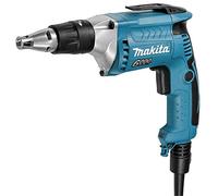 Makita Atornillador FS6300R eléctrico con cable 570W 6000 rpm 1,4 kg embrague silencioso azul
