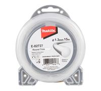 Makita hilo de corte redondo (1,3 mm de diámetro, 15 m), color blanco