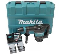 Makita HM001GM201 Martillo Demoledor BL 40Vmax XGT SDS-MAX 4,0Ah 6,3Kg 2 bat AVT AWS