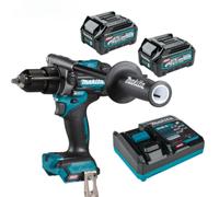 Makita HP001GD201 40V XGT Hammer Drill Driver Kit 2x 2.5Ah Baterías