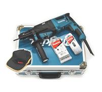 Makita HR2631FT13 - Martillo combinado para SDS-Plus de 26 mm, en maletín de aluminio