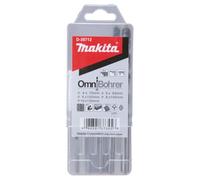 Makita - Juego de 5 Brocas de 4 mm a 10 mm, SDS Plus, Carburo de Tungsteno, para Hormigón, Azulejos, Ladrillo, Pizarra, Piedra Caliza, Madera, Materiales Sándwich, Aluminio, Plásticos, Metal