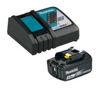 Makita - Juego de cargador 9A y 1x batería 18 V LXT 3,0 Ah 191A24-4