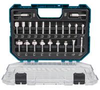 Makita Juego de Fresas Multiusos D-74778, 22 piezas Ø8 mm para madera