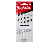 Makita Juego de hojas de sierra A-86290 – 6 TPI, 132 mm, 5 piezas
