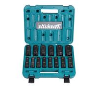 Makita Juego de llaves de impacto de 14 piezas 1/2 pulg. Impact Black