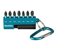 Makita - Juego de puntas de torsión de 8 piezas, con portapuntas E-11994
