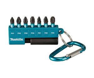 Makita - Juego de puntas de torsión de 8 piezas, con portapuntas E-11994