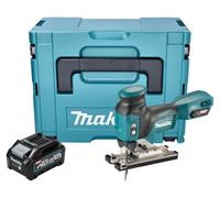 Makita JV 001 GM101 Sierra de calar sin cable 40 V máx. 135 mm sin escobillas + 1x batería recargable 4,0 Ah + Makpac - sin cargador