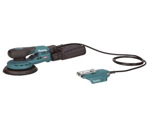 Makita - Lijadora excéntrica 40V a batería de 150 mm, con adaptador, sin batería ni cargador BO004CGZ