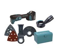 Makita - Lijadora multiusos oscilante inalámbrica de 18 V, con accesorios, sin batería ni cargador. DTM53ZX1