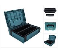Makita Makpac 1 + inserto Vario con 2 compartimentos ( P-83680 ) para herramientas de mano