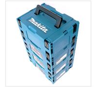 Makita Makpac 2 Sistema Maletín de transporte - Set de 4 unidades