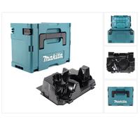 Makita MAKPAC 3 maletín de plástico ( 821551-8 ) + inserto para amoladora angular DGA 511 513 517 ( 839252-4 )