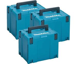 Makita MAKPAC 4 Maleta Maleta Apilable 395x295x315mm 3uds