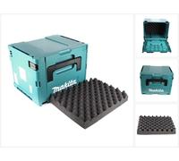 Makita MAKPAC 4 Set + inserto universal para herramientas a batería Makita de 18V (atornilladores, sierras, lijadoras)