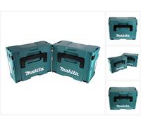 Makita Makpac Juego de maletines de transporte, tamaños 2 + 3