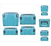 Makita Makpac - Caja de transporte y caja de herramientas (tamaño 1, 2, 3 y 4)