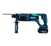 Makita - Martillo combinado AKU de 18V, 2x batería de 5,0 Ah, cargador DHR241RTJ