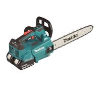 Makita - Motosierra AKU 18V 35 cm, 2x batería 5,0 Ah LXT, cargador DUC356PT2B