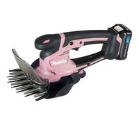 Makita Nożyce para Césped y Setos 12V UM600DSAP, Tijeras de Jardín Róseas, Batería de 12V 2,0Ah, Diseño Ergonómico y Potente
