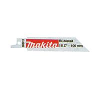 Makita Cuchilla para sierra recíproca P-04880 BiM 150 x 1,4 mm 18 TPI para metal 5 piezas