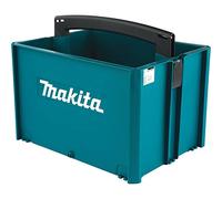 Makita P-83842 Toolbox - Caja de herramientas (tamaño 2, 2 compartimentos, con asa, se puede unir al sistema de maletas, 395 x 295 x 310 mm)