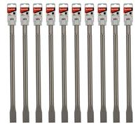 Makita Pack de 10 Cinceles Planos SDS-MAX 25 x 400 mm