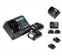 Makita Power Source Kit 12V con 2x BL1021B batería 2.0Ah + cargador DC10SB