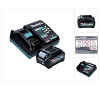 Makita Power Source Kit 40 V máx. con batería BL 4025 2,5 Ah XGT ( 191B36-3 ) + cargador rápido DC 40 RA XGT LXT ( 191E07-8 )