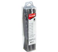 Makita set de brocas y cinceles sds d?uta 10 piezas, herramienta prof