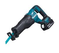 Makita Sierra de sable a batería DJR187RTE 18V BL 2x batería 5,0 Ah y cargador