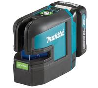 Makita Nivel láser en cruz SK106GDZ 12 V CXT 4 puntos línea verde Cuerpo solo
