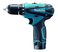 Makita - Taladro atornillador 10,8V, 2 baterías Li-Ion 1,3 Ah, cargador incluido DF330DWE