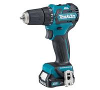 Makita - Taladro atornillador AKU 12V, 2x batería 2,0 Ah, cargador DF332DSAE