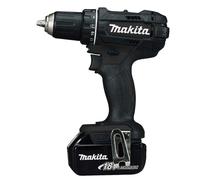 Makita - Taladro atornillador AKU 18V, 2x batería 3,0 Ah, cargador DDF482RFEB