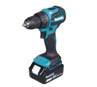 Makita - Taladro atornillador inalámbrico 18V, 2x batería 3,0 Ah Li-Ion LXT, cargador DDF490SFJ
