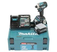 Makita TD001GD201 - Atornillador de impacto inalámbrico (40 V máx./2,5 Ah, 2 baterías + cargador)