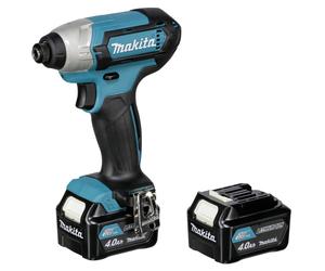 Makita TD110DSMJ Llave de impacto a batería con 2 baterías de 4.0 Ah