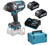 Makita tw001gm201 atornilladora de impacto con batería 3/4' 1800 rpm
