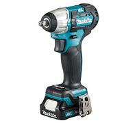 Makita TW160DSAJ Llave de impacto sin escobillas CXT de 12 V Max Li-Ion completa con 2 baterías de iones de litio de 2.0 Ah y cargador suministrado en una funda de transporte