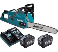 Makita UC 011 GE201 Sierra de cadena a batería 40 V máx. 35 cm sin escobillas + 2 baterías de 8,0 Ah + cargador