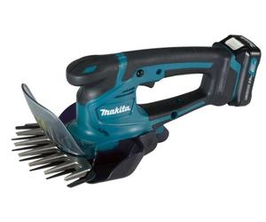Makita UM600DWAEX: Tijeras de césped inalámbricas de 16 cm, color y azul, con batería de litio (Li-Ion) de 18 voltios