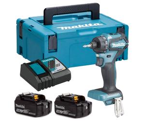 Makita wiertarko-wkrętarka 18v uchwyt 1/4" 2 x 3,0ah li-ion bezszczotkowa ddf083rf