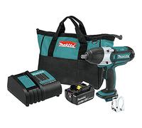 Makita XWT04S1 18V LXT® Litio-Ion Inalámbrico 1/2" Sq. Kit de llave de impacto (3.0Ah)