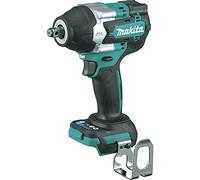 Makita XWT17Z 18V LXT® Llave de impacto de accionamiento cuadrado de 1/2 pulgada cuadrada sin escobillas de iones de litio sin escobillas de 4 velocidades con yunque de anillo de fricción, solo
