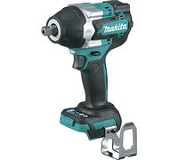 Makita XWT18Z 18V LXT® Llave de impacto de accionamiento de accionamiento cuadrado de 1/2 pulgada cuadrada sin escobillas de iones de litio sin escobillas de 4 velocidades con yunque de retención,