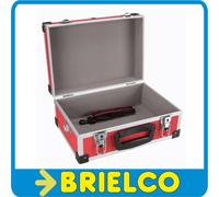 MALETA HERRAMIENTAS MALETIN ALUMINIO CINTURON BANDOLERA 320X230X155MM RED BD2945