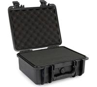 Maleta universal Wiltec de 34 x 31 x 15,2 cm, maleta de transporte impermeable, maleta protectora fabricada en PP y fibra de vidrio, maleta con espuma de poliuretano expandido