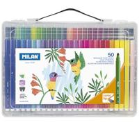 Milan 50 Colors 31x23 Marker Pen Multicolor Niños